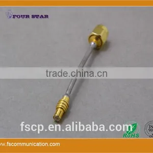 60mm RG405 Cable Assembly With SMA Male to MCX Male Connectors thumbnail-3