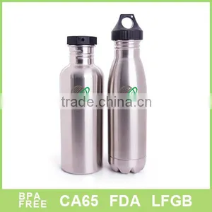 Double Wall Stainless Steel Sport Bottle With Lid thumbnail-1