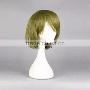 Fashion Style Wig Hair Love Live! Koizumi Hanayo Cosplay Wig Light Green Color Anime Hair High Temperature Wire Wig+Hairnets thumbnail-3