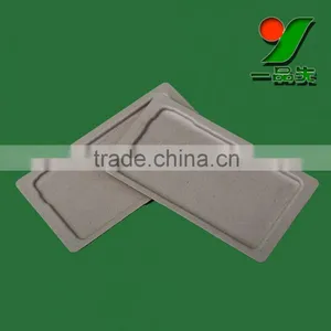 Biodegradable Custom Printed Mobile Phone Packaging Tray ,phone Accessories Paper Molded Pulp Packaging Trays thumbnail-2