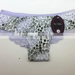 Sexy Ladies Lace Nylon G-string Panties thumbnail-1