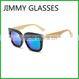 JMP646 Plastic Dark Green Wood Sunglasses thumbnail-1