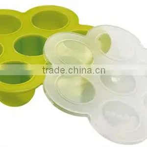 HOT Sale LFGB & FDA Approved Silicone Baby Food Storage Containers thumbnail-3