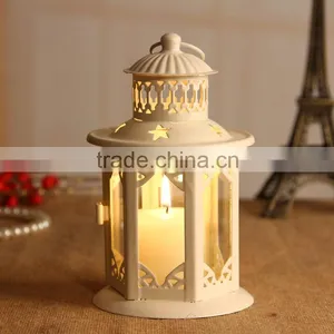 European-style Metal Candle Holder,iron Candlestick Lantern thumbnail-1