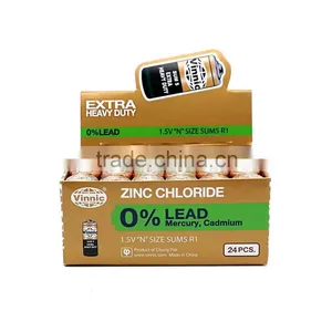 0% Lead Zinc Chloride Dry Battery R1 Vinnic thumbnail-2