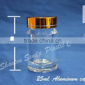 Aluminium Screw Caps Bottle, ps Jar, Pill Capsule Container thumbnail-2