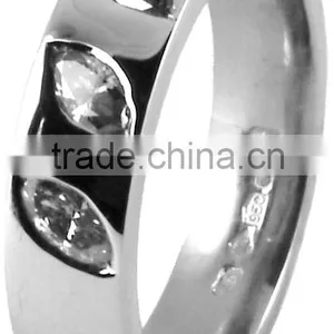 Platinum Diamond Wedding Bands thumbnail-1