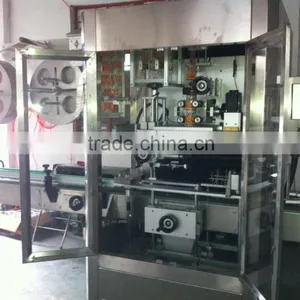Pure Water Bottle Sleeve Labeling Machine and Shrink Tunnel thumbnail-1