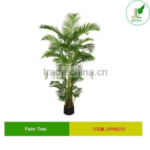 Fake Palm Tree Plant in Pot thumbnail-1