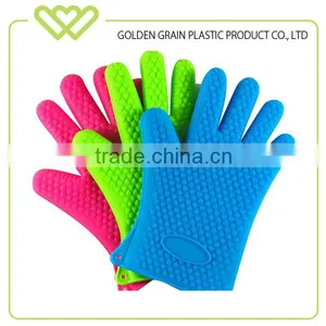 Heat Resistant Bbq Silicone Oven Bbq Gloves thumbnail-1