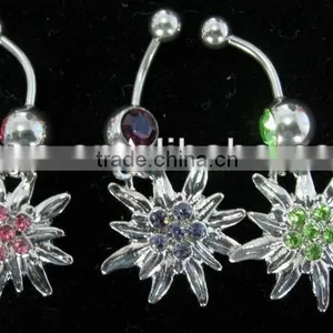 Sunflower Belly Ring thumbnail-1