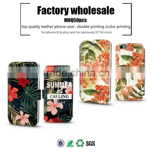 Phone Case Printer and Best Protect Phone Case Leather Case for Iphone 6 s for Iphone 6 Plus Leather for Iphone Case for S7 S6 thumbnail-1