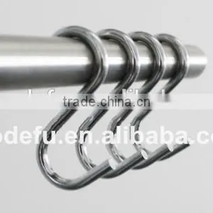 Wholesale Bulk Metal Small S Shape Curtain Hooks for Hanging thumbnail-3