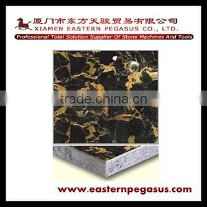 Serving Floor&Wall Composite Marble Tile Portoro Quality Choice thumbnail-1