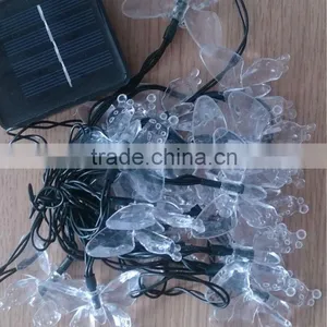 Christmas Wedding Party Holiday Indoor Outdoor Colorful Solar String Lighting -butterfly thumbnail-1
