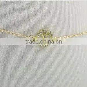 Celeb Sexy Women Lucky No. 8 Beach Body Jewelry Bikini Beach Belly Waist Chain Wholesale thumbnail-4
