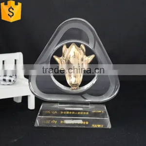 New Design Gold Flower Shaped Awards for Decorative thumbnail-1