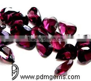 Rhodolite Garnet Pear Cut Faceted Lot For Ring Silver From Manufacturer thumbnail-1