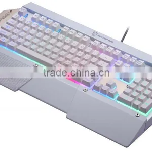 2015 High Quality LED Illuminated Ergonomic Backlight Gaming Keyboard thumbnail-3