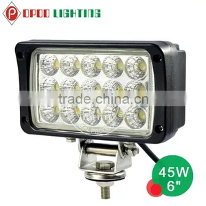 Square Epistar 6 Inch 45w Led Work Light for Offroad 4wd Atv thumbnail-3