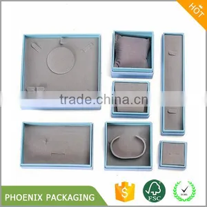 Custom Logo Printed Paper Jewelry Gift Box , Ring Box, Necklace Box thumbnail-4