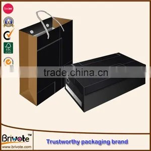 Factory Leather Casual Shoe Packaging Box/custom Leather Shoe Box thumbnail-1