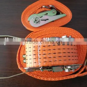 2" Ratchet Lashing Strap For Tie Down Strap/Cargo Lashing Belt. thumbnail-1