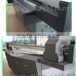 Large Format Digital Flatbed UV Printer For Aluminium Sheet / PVC / Plastic / Pad thumbnail-6