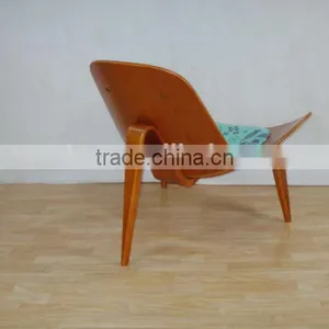 Wood Furniture Wegner 3 Legs CH07 Shell Chair for Hotel / Living Room thumbnail-4