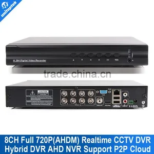 CCTV DVR 8 Channel With Hi3531 AHD DVR 720P Real Time 8Ch Playback DVR Recorder Max to 4TB thumbnail-1
