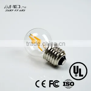 Wholesale E27 G80 G95 G125 G50 C35 T30 Dimmable Led Filament Bulb Light thumbnail-3
