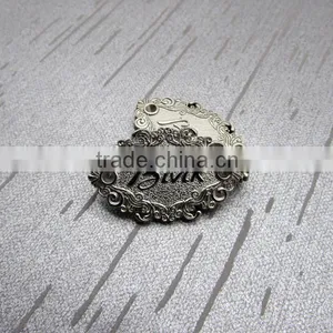 Cloud Shape Antique Metal Tags For Clothing thumbnail-2