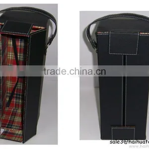 Leather/Pu Wine Box Black Deluxe Style thumbnail-1