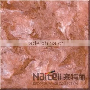 Acrylic Pearl Sheet Italian Marble Coffee Table Aquarium thumbnail-1