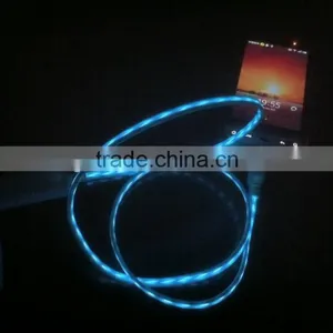 Visible Flexible Flowing Charge Cable for Sumsung thumbnail-1