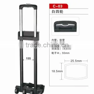 4 Wheel Yellor or Double Color Trolley Handle H02 thumbnail-2
