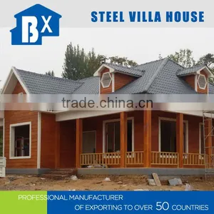 Colorful Prefab Steel Villas thumbnail-2