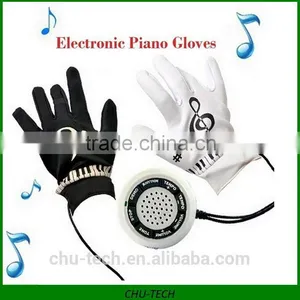 Electronic Piano Hand Gloves Exercise Keyboard Music Toys thumbnail-1