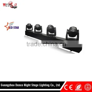 Colorful/White Beam 4 Heads Mini LED Moving Head Light Performance Stage Effect thumbnail-2
