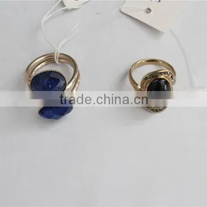 Hot Sale Gold Plated Rings Cheap , Rhinestone Rings Fashion Jewelry thumbnail-2
