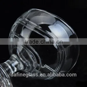 175ml Creative Ripple Shape Glass Ice Cream Bowl Glass Dessert Fruit Salad Bowl Water Ice Cup thumbnail-3