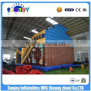 CE Outdoor New Inflatable Pirate Slide /Commercial Combo Jumper For Kids thumbnail-5