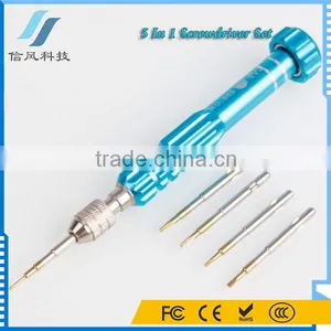 BST-6659 5 In 1 Telecommunication Repair Tool Screwdriver Set for Computer thumbnail-1