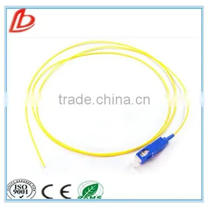 SC PC/APC 0.9mm SM MM Fiber Optic Pigtail, Optical Fiber Pigtail Cord thumbnail-1