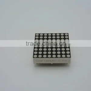 Rohs Compliant Red and Green Bi-color 8*8 Dots 2.54mm Pitch LED Dot Matrix Display thumbnail-2