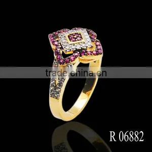 2016 The Newest Designs Jewelry CZ Jewelry Ring From Jewelry Factory thumbnail-1