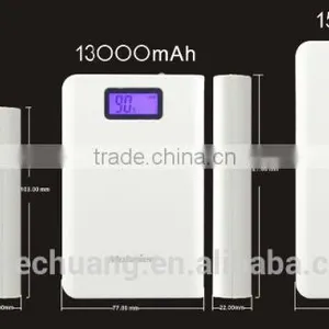 2016 High Capacity Digital Lcd Display Dual Usb Power Bank for Handphone thumbnail-4