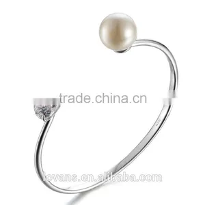 Hot Selling Openable Pearl Bangle FB051 thumbnail-4