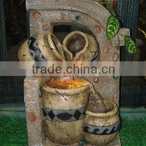 Polyresin Stone Water Fountain Table Water Fountain Desktop Fountain Indoor Water Fountain thumbnail-1
