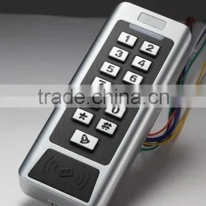 IP68 Waterproof Access Control System With Metal Rfid Keypad Reader thumbnail-4